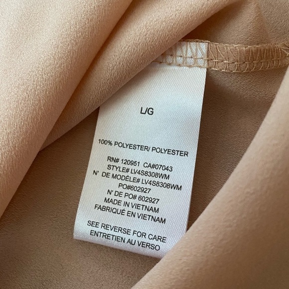 OLIVE & Oak Blush Pleated Top - Picture 8 of 8